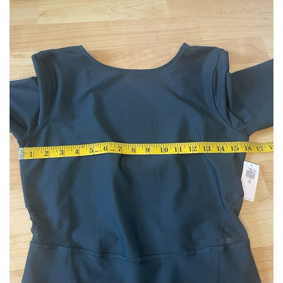 NWT Old Navy Power soft Bodysuit Open Back Long Sleeve Size M Tall - Picture 9 of 11